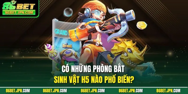 Có những phòng bắt sinh vật H5 nào phổ biến?